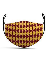 Maschera in tessuto magic school rosso