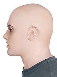 Maschera realistica da pop star in schiuma di lattice