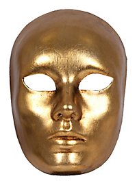 Maschera veneziana Volto oro Femminile