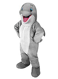 Mascotte delfino allegro