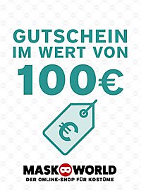 maskworld.com Geschenkgutschein 100,- Euro