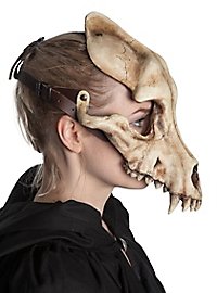 Masque animal - Crâne de loup