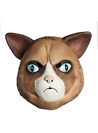 Masque de chat grognon en latex