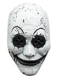 Masque de clown aux yeux de bouton