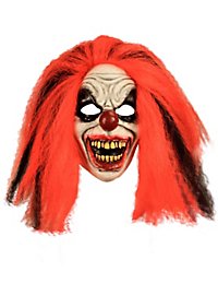 Masque de clown d'horreur roux