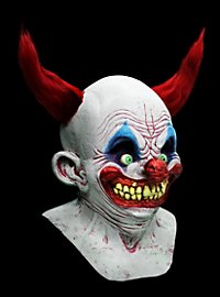 Masque de clown du diable en latex