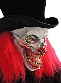Masque de clown vaudou noir