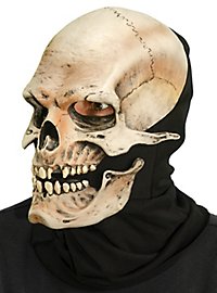 Masque de crâne avec bouche mobile