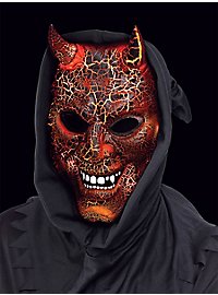 Masque de diable enflammé