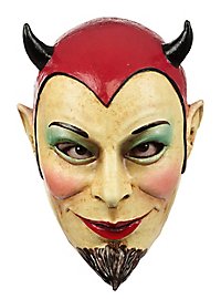 Masque de diable malicieux