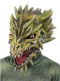 Masque de dragon vert Deluxe