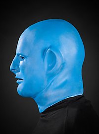 Masque de fantôme bleu en latex