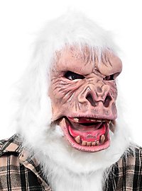 Masque de gorille albinos