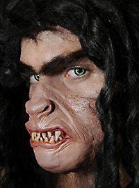 Masque de loup-garou en latex à coller