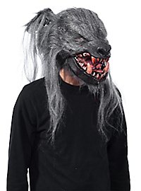 Masque Loup Garou Réaliste Halloween – Masque Squelette Loup Effrayant, Parfait Cosplay & Soirée Horreur !