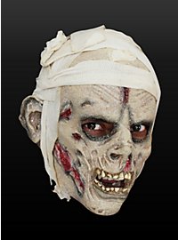 Masque de momie Enfant avec bandage à la tête en latex