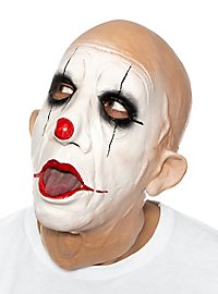 Masque de vieux clown en latex mousse