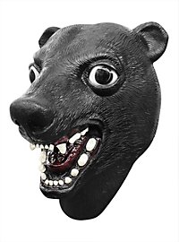 Masque d'ours noir fou