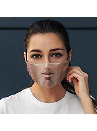 Masque en tissu Polygon visage