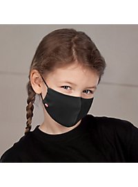 Masque en tissu pour enfants noir