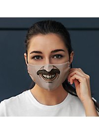 Masque en tissu Reporter kazakh fou