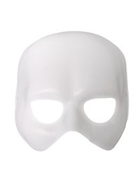 Masque fantôme blanc pour adultes