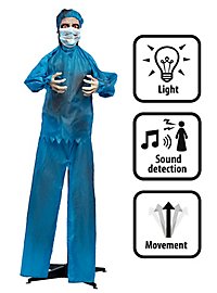 Médecin d'horreur animé Décoration d'Halloween avec lumière et mouvements
