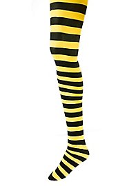 Medias A Rayas Amarillo-Negro Para Niños