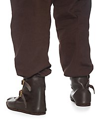 Medieval half boot with 2 buckles - Beutelbert