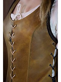 Leather bodice - Cirilla