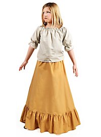 Medieval maid child costume