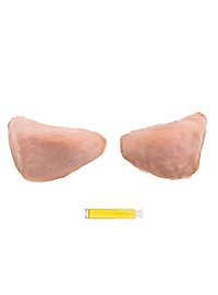 Mejillas De Monstruo De Látex Con Mastix