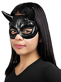 Mephisto demi-masque noir