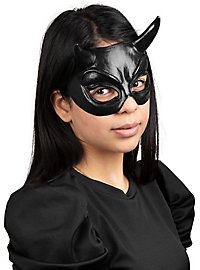 Mephisto demi-masque noir
