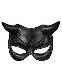 Mephisto demi-masque noir
