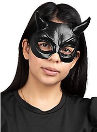 Mephisto mezza maschera nera