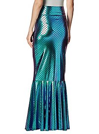Mermaid glitter skirt blue