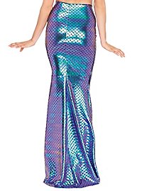 Mermaid skirt turquoise-blue