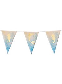 Mermaids party decoration set 52 pieces for 6 persons