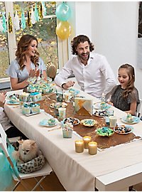 Mermaids party decoration set 52 pieces for 6 persons