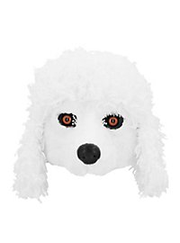 Mezza maschera da barboncino in peluche