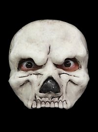 Amscan 847441-55 - Mezza Maschera Da Teschio, Taglia Unica Per Adulti, Beige-nero, Viso Da Scheletro Con Pittura, Accessorio Per Halloween E Carnevale, Costume, Travestimento - 8