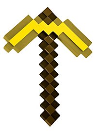 Minecraft - gold pickaxe toy weapon