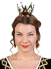 Mini corona principessa delle fiabe, oro