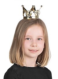 Mini Krone Märchenprinzessin gold