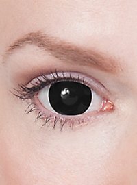 Mini-Sclera black contact lenses
