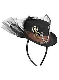 Mini Sombrero De Copa Con Engranajes