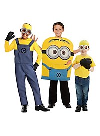 Minion costume and accessory box for children