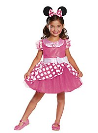 Minnie Maus Kleid für Kinder rosa