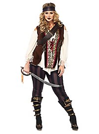 Miss pirate captain XXL costume